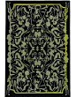 美式黑色抽象图案地毯贴图