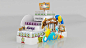 P&G stands summer theme on Behance | Pos display, Summer theme, Display