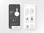 Light Shop App mobile app interface e-commerce shop app ux ui
