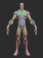 Standard Male Stylized Blockout V1