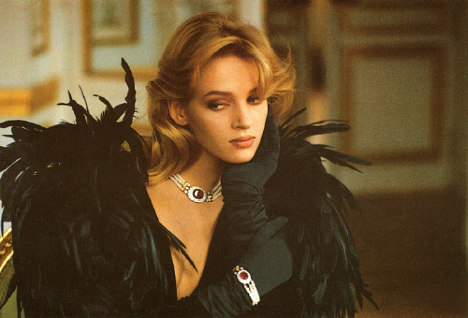 Uma Thurman for Vogu...