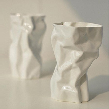 梅纳雪 原创正品骨瓷中折纸杯 创意陶瓷杯...