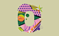 36 days of type abstraction alphabet art direction  challenge flat illustration léo alexandre lettering letters type