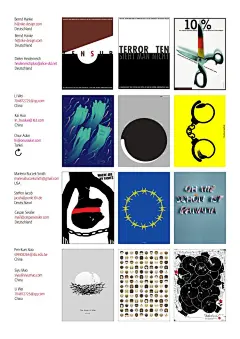 2016获奖|第三届德国莱比锡国际海报节获奖名单及作品