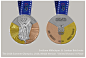 LA28 Summer Olympic Medal version : The 2028 Summer Olympics, LA28, Medal Version  "United Victory"