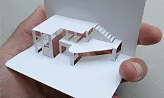 建筑师的20张创意名片 : 在建筑业或是其他行业中建立自己的事业，这一过程在过去一段时间内发生了激烈的改变，从纸媒改变到了电子媒体。但是在与他人建立关系时，小的细节可能就意味着成败。电子世界中很难看出这些细节。 ...