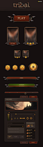 Fantasy Buttons : Feel free to use them in any application or game project or place it in your website its up to you. - PSD File - Vector Shapes & Layer Styles - Organized layers - Normal/Hover/Pushed States - F...