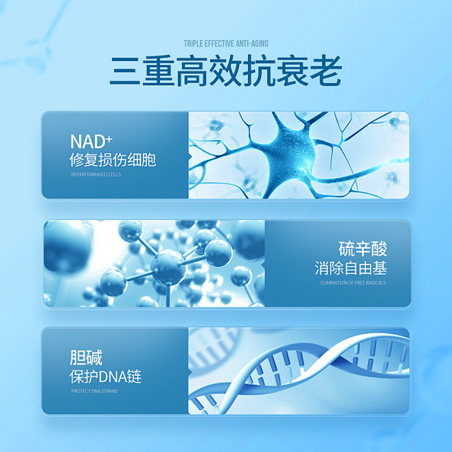 德国呐兔 小分子nad补充剂 nmn烟酰...