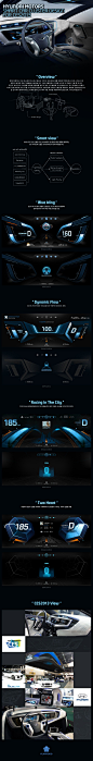 Hyundai Motors Smart Car Cluster Design