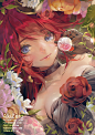 Floral smile by AkiZero1510