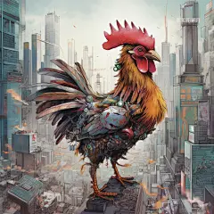 AI绘画_Prompts_inoma_12147.0_A_striking_illustration_of_a_rooster_character_ma_027e05e1-7c12-44bc-8ff2-3cd3f0ec7038_xpanx.com