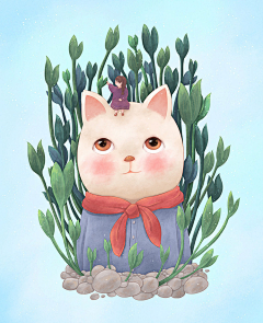 小情绪~·采集到小小插画