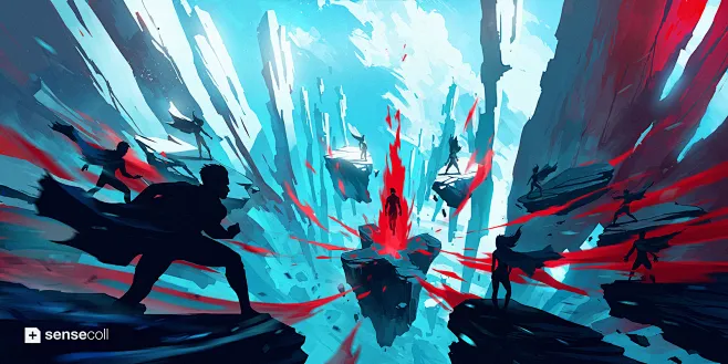 DrawCrowd-花瓣网