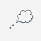 云型思考气泡高清素材 花边 设计图片 免费下载 页面网页 平面电商 创意素材 png素材