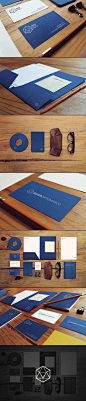Graphic corporate design stationary business card