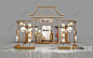 【新中式美陈3D模型】-3D新中式美陈3d模型下载-溜溜IDFCH77384671070600-免费3Dmax模型库_3d溜溜网