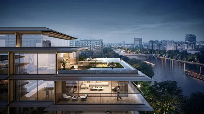 line+公布德信杭州小河油库住宅方案：遗产保护与城市更新并行图片_Architecture丨建筑图片素材-花瓣网