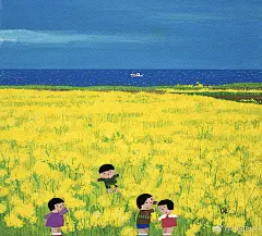 日本插画师 西口保 记忆中的童年
