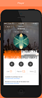 Redesign Concept Soundcloud for iOS7 on Behance