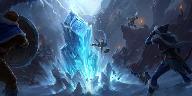 Ice Pillar图片_美宣+动作参考图片素材-花瓣网