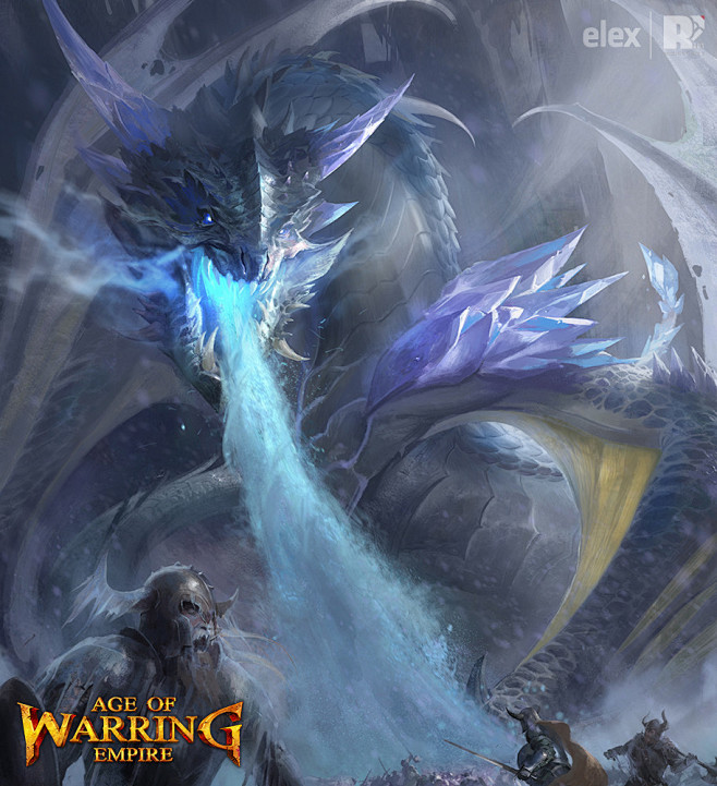 AOE Card - Ice Drago...