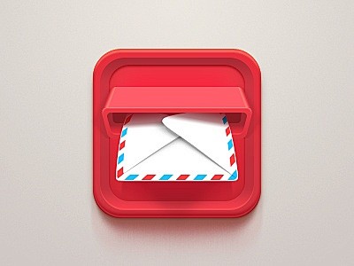 Dribbble - Mail Icon...