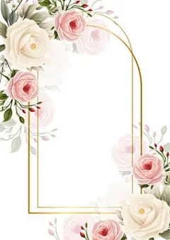 图源免费EPS |White and pink modern trendy vector design frame. Watercolor art flower and botanical leaves with organic shapes background for card, poster, web