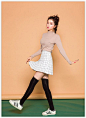 chuu - Check Mini Skirt #koreanfashion #checkskirt #miniskirt