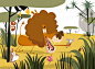 The Lion & the Mouse : Even a Mouse can help a Lion.