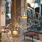 意大利设计师创意肥皂泡泡灯北欧客厅餐厅后现代卧室分子玻璃吊灯-淘宝网