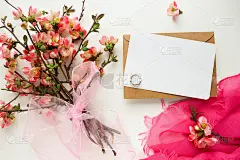 greeting card design. bouquet of flowers. congratu