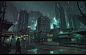 Cyber City 002, JULIAN CALLE : Cyber City 002 by JULIAN CALLE on ArtStation.