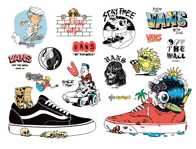 VANS "OFF THE WALL" ...