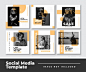 Social media instagram feed post banner ... | Premium Vector #Freepik #vector #banner #sale #social-media #instagram Social Media Poster, Social Media Banner, Social Media Template, Social Media Design, Instagram Feed Layout, Instagram Post Template, Inst