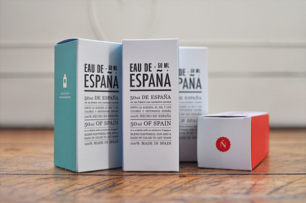 西班牙Eau de Espana香水包装...