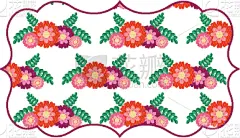 式样,标签,形状,春天,自然纹理,分离着色,自然,华丽的,花,装饰