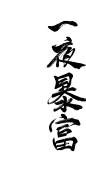 一夜暴富黑字