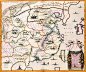 太幸运了居然找到了这幅彩色的约翰·纽荷夫中国地图