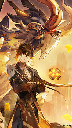 动漫-花瓣网|陪你做生活的设计师 | 钟离