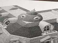 法国艺术家Xavier Casalta用针管笔点画法创作的精致插画 - 灵感日报 :   法国艺术家Xavier Casalta擅长用钢笔（针管笔）点画法进行创作，每幅画往往要“敲”上百万个点，耗费上百小时才能完成。慢工出细活，Xavier Casalta的作品放大看，就像看到了组成物质的原子一般，尤其用来绘制古典建筑，有着特殊的精致美感。…