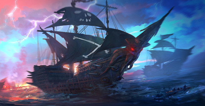 Pirate ships, Tiago ...