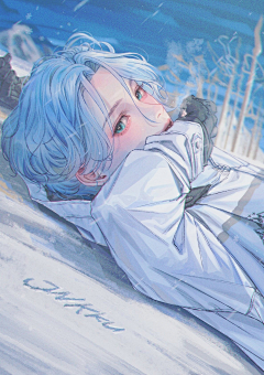 Yana·Fang采集到漫画男-花美男