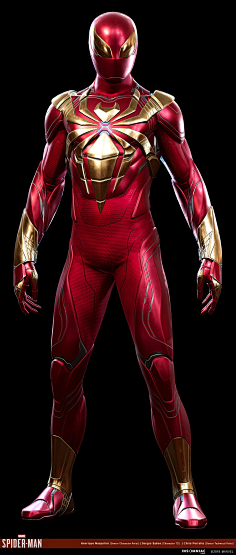 marvels spider-man: iron-spider suit, henriq.