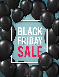 黑色星期五促销海报