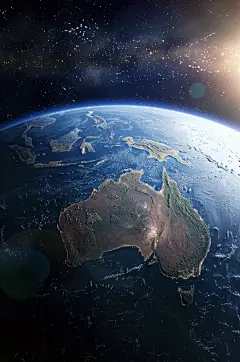 AI数字艺术地球摄影图片-众图网