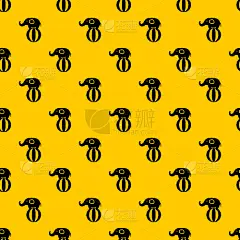 球体,平衡,象,式样,可爱的,几何形状,野生动物,壁纸,站