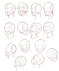 Heads Tutorial Link by Ecchi-Senshi.deviantart.com on @DeviantArt