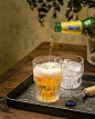 barbican cold food and drinks food photography food styling ice malt beverage non alcoholic