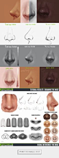 Tim Von Rueden takes you through drawing the nose in a front, side, and ¾ view: <a href="http://conceptcookie.tumblr.com/post/87229828821/drawing-the-nose-vi" rel="nofollow" target="_blank">conceptcookie.tum...</a>