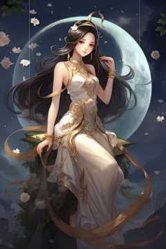 舞女壁画中国风敦煌国风女孩人物插画